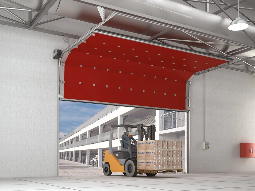 Drives SHAFT-50 and SHAFT-150 for industrial sectional doors by DoorHan - view 2
