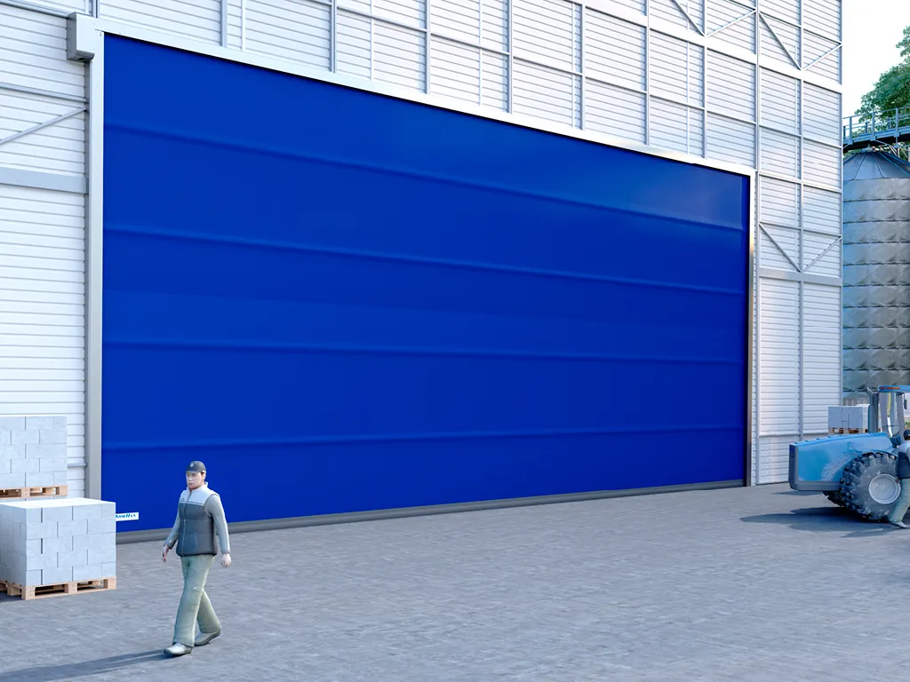 High-speed folding gates SPEEDFOLD SDFS series by DoorHan - view 2